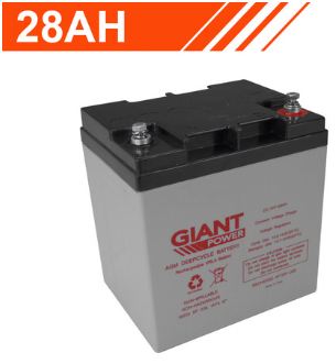 Giant Power 28AH 12V AGM Deep Cycle Battery